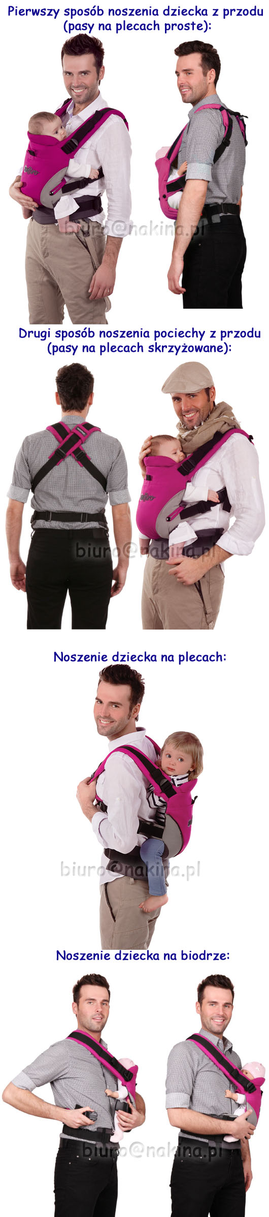nosidło ergonomiczne nosidełko ergonomiczne