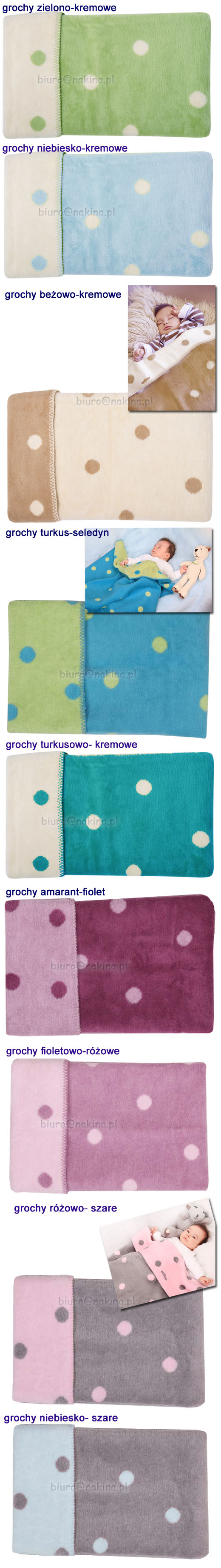 koce dla niemowląt